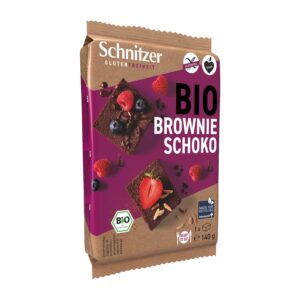 Brownie čokoládové bezlepkové 140 g BIO   SCHNITZER