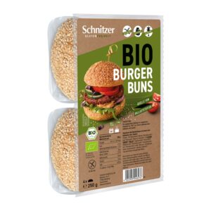 Housky na burger bezlepkové 250 g BIO   SCHNITZER