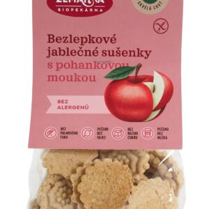 Sušenky pohankovo - jablečné bezlepkové 100 g BIO   ZEMANKA