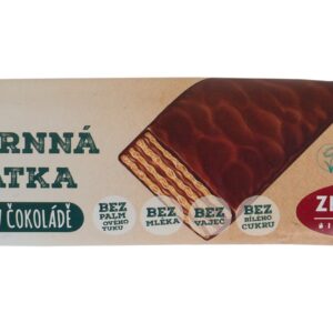 Oplatka celozrnná z jednozrnky kokosová v čokoládě 40 g BIO   ZEMANKA
