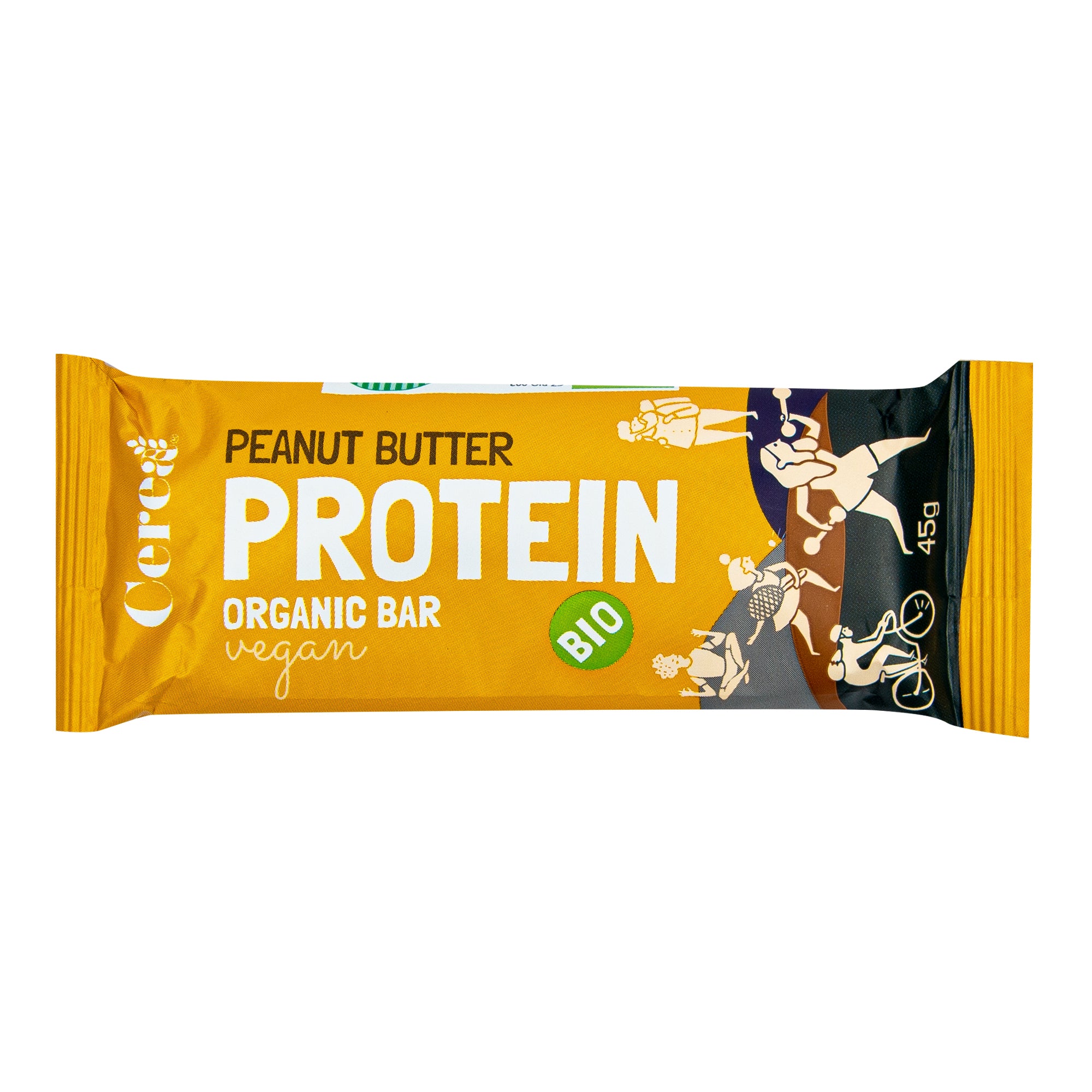 Tyčinka Protein Bar arašídová 45 g BIO   CEREA
