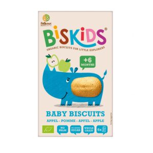 Biskids Sušenky celozrnné měkké dětské 6M+ BIO (120 g) - bez přidaného cukru