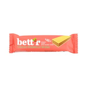 Oplatka s lískovými oříšky a kakaem veganská 30 g BIO   BETT´R