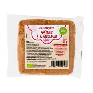 Sušenky s mandlemi 50 g BIO   COUNTRY LIFE
