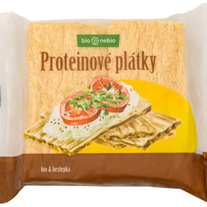 Plátky křupavé proteinové 100 g BIO   BIO NEBIO