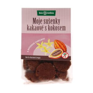 MOJE SUŠENKY kakaové s kokosem 130 g BIO   BIO NEBIO