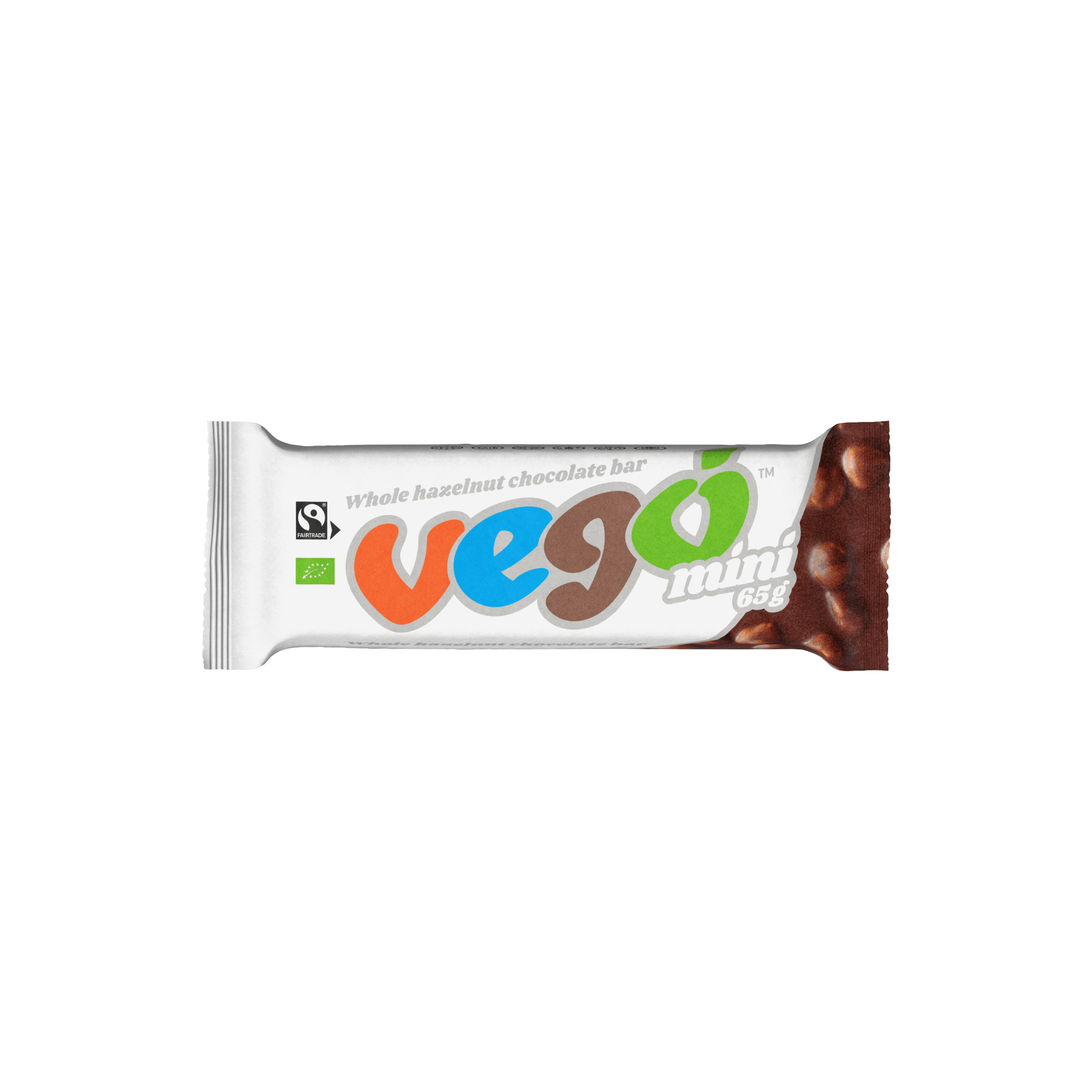 Vego Tyčinka čokoládová s lískovými ořechy mini BIO (65 g)