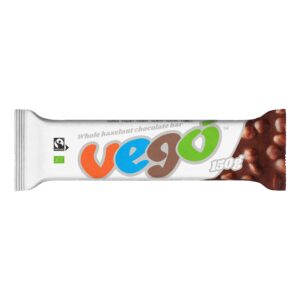 Vego Tyčinka čokoládová s lískovými ořechy BIO (150 g)