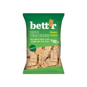 Krekry celozrnné semínkové se saturejkou 150 g BIO   BETT´R