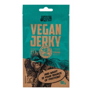 Vegun Vegan Jerky s příchutí teriyaki (50 g)