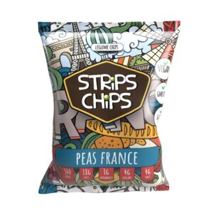 Krekry luštěninové France 90 g   STRIPS CHIPS