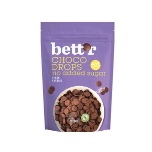 Pecičky čokoládové bez přidaného cukru veganské  200 g BIO   BETT´R