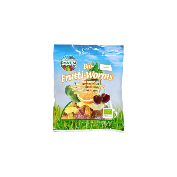 Želé červíci vegan 80 g BIO   ÖKOVITAL