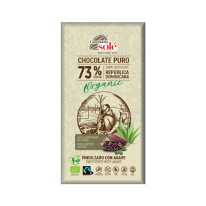 Čokoláda hořká se sirupem z agáve 100 g BIO   SOLÉ
