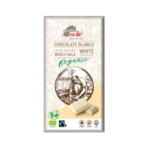 Čokoláda bílá 90 g BIO   SOLÉ