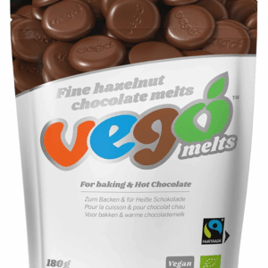 Pecičky čokoládové s lískovými oříšky vegan 180 g BIO   VEGO