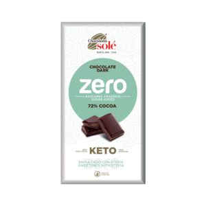 Čokoláda hořká 72 % se stévií bez cukru 100 g   SOLÉ
