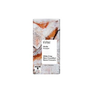 Čokoláda bílá křupavá 100 g BIO   VIVANI
