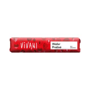 Tyčinka mléčná čokoláda nugát-oplatka 40 g BIO   VIVANI
