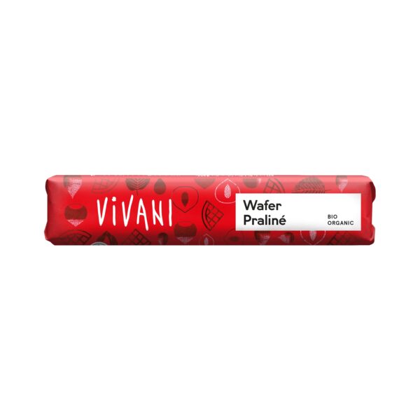 Tyčinka mléčná čokoláda nugát-oplatka 40 g BIO   VIVANI