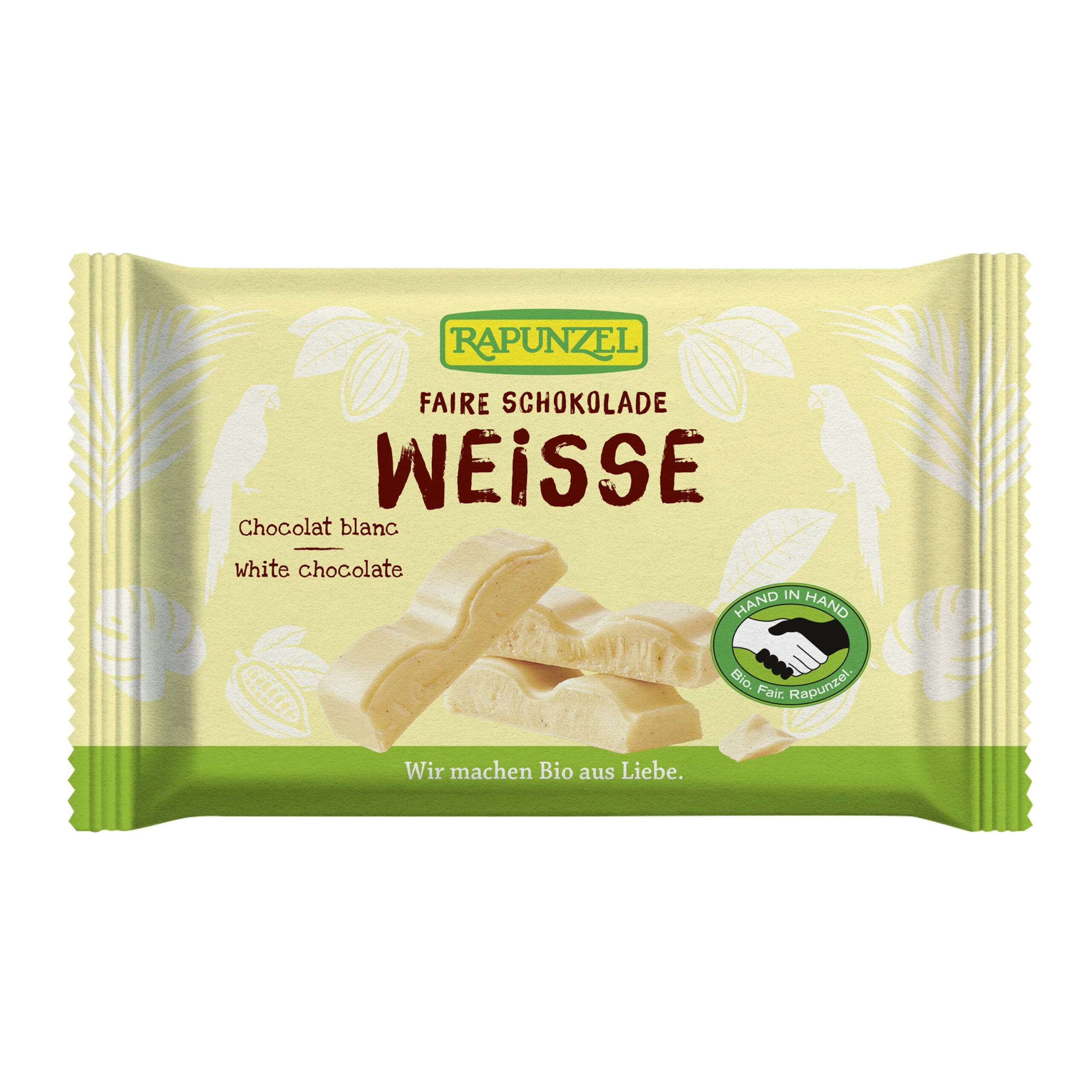 Čokoláda bílá 100 g BIO   RAPUNZEL