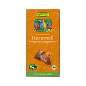 Čokoláda mléčná karamel 100 g BIO   RAPUNZEL