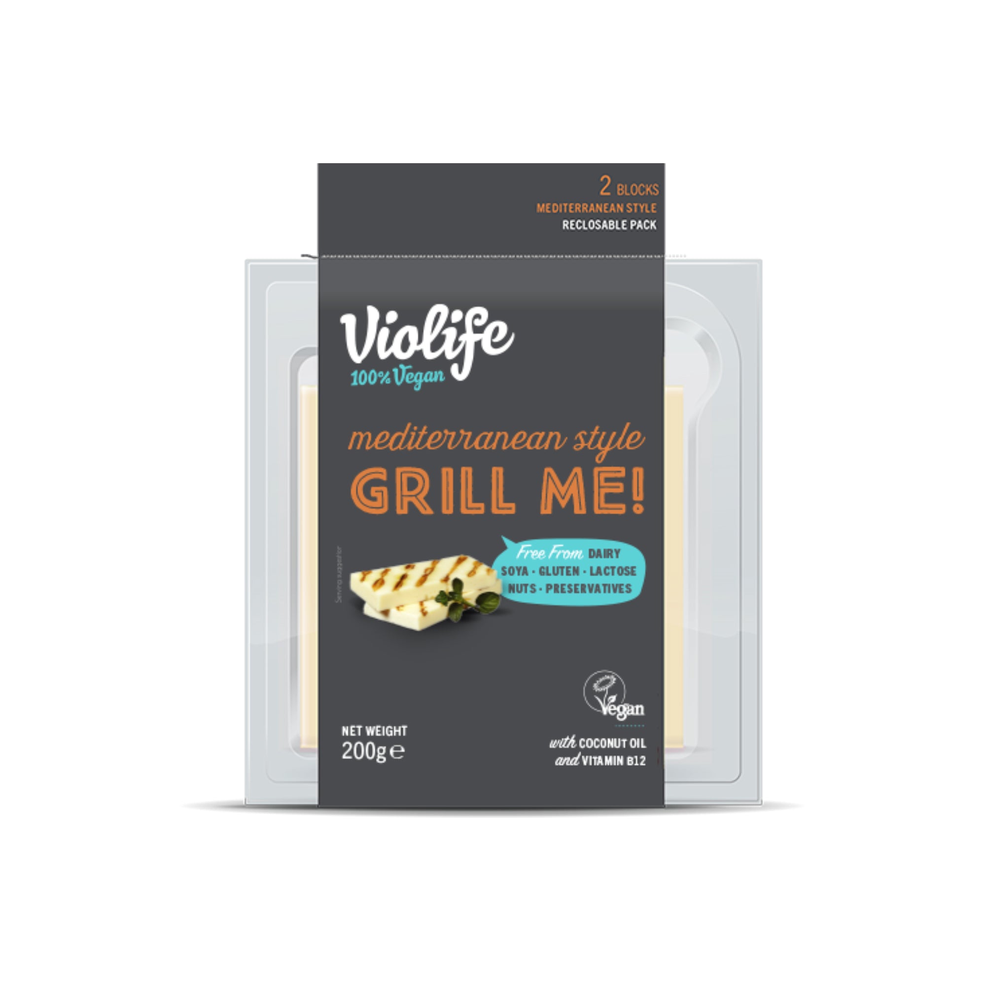 Blok na gril středomořského typu 200 g   VIOLIFE