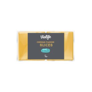 Plátky s příchutí cheddar 500 g   VIOLIFE