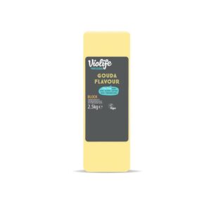 Blok s příchutí gouda 2,5 kg   VIOLIFE
