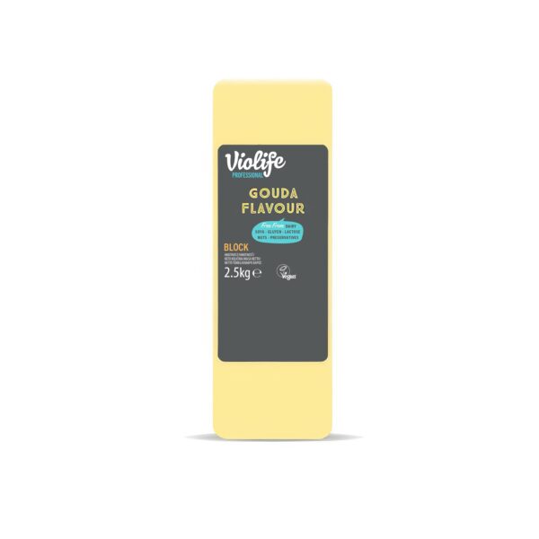 Blok s příchutí gouda 2,5 kg   VIOLIFE