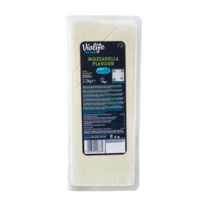 Blok s příchutí mozzarella 2,5 kg   VIOLIFE