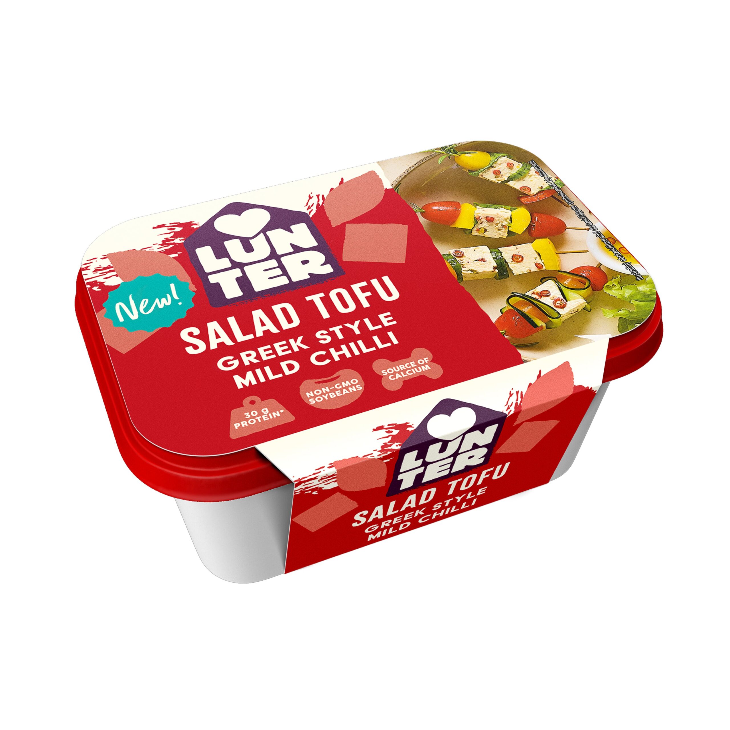 Tofu salátové Greek style Mild Chilli 300 g LUNTER
