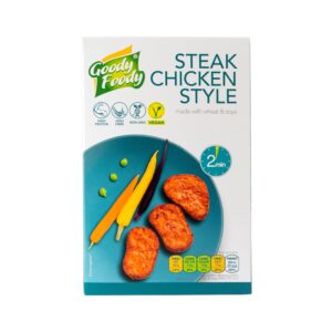 Veganská alternativa kuřecího řízku 145 g   GOODY FOODY