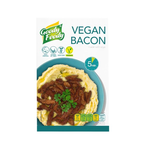 Nudličky s příchutí slaniny veganské 200 g   GOODY FOODY