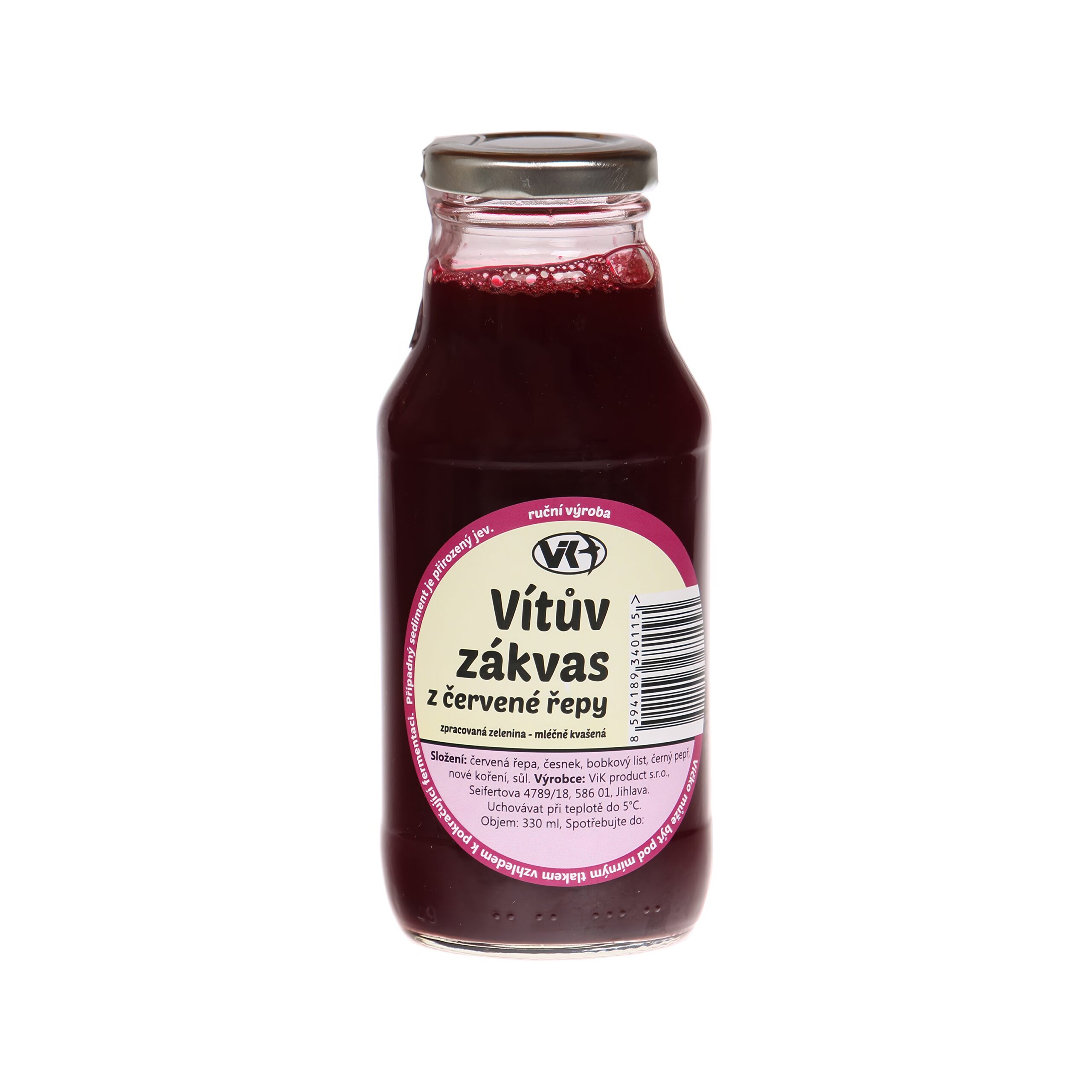 Zákvas Vítův z červené řepy 330 ml   VIK PRODUCT