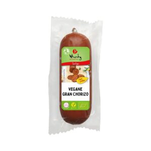 Salám seitan s příchutí chorizo 200 g BIO   WHEATY
