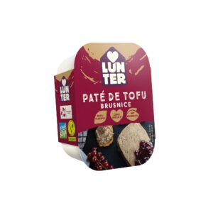 Paté z tofu s brusinkami 150 g   LUNTER