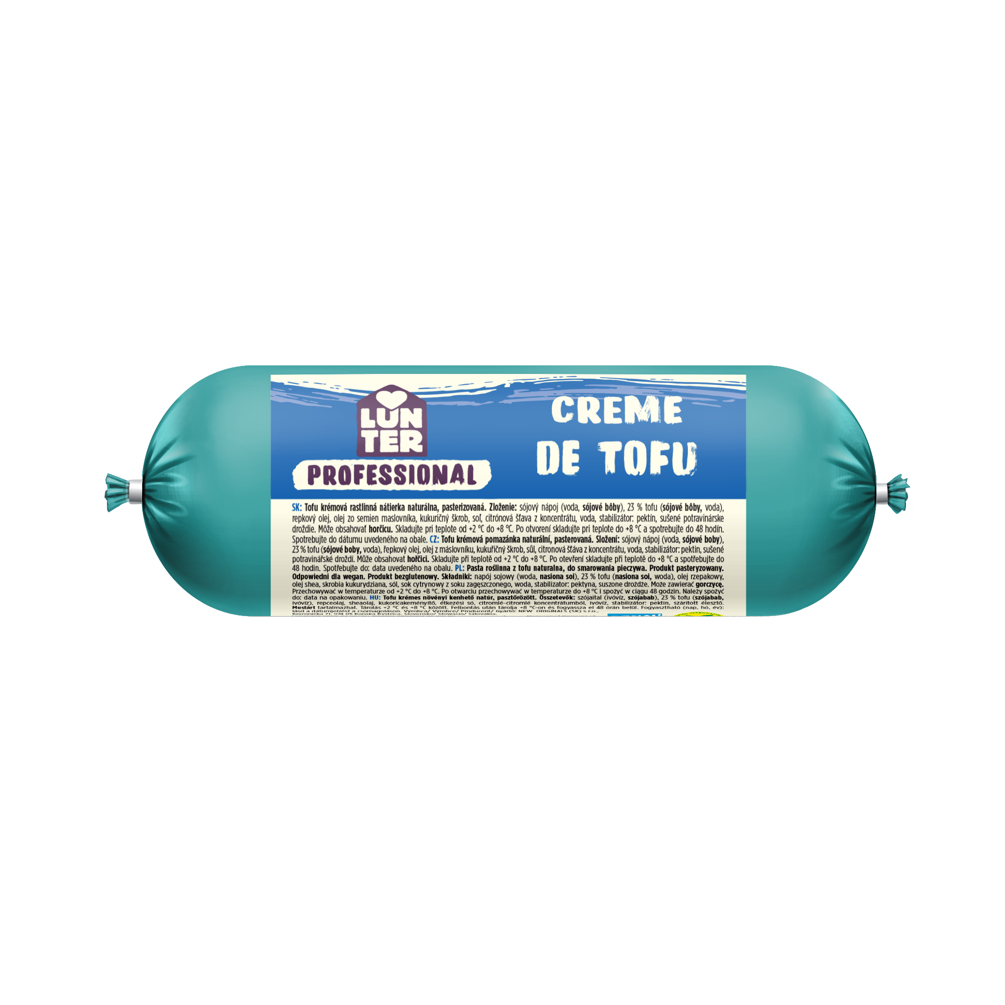 Pomazánka Creme de tofu 500 g   LUNTER
