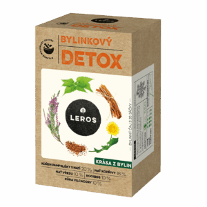 LEROS Bylinný čaj Bylinkový detox - nálev. sáčky (20 x 1,5 g) - pro očistu organismu