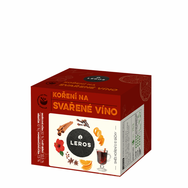 LEROS Koření na svařené víno (10 x 2 g) - ideální na zimní večery