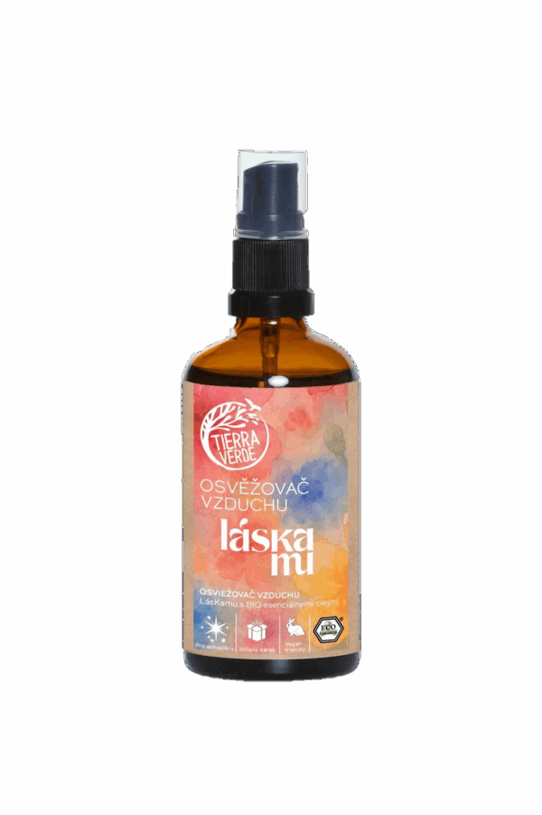 Tierra Verde Osvěžovač vzduchu - Láska by Kamu (100 ml) - výrazná květinová vůně