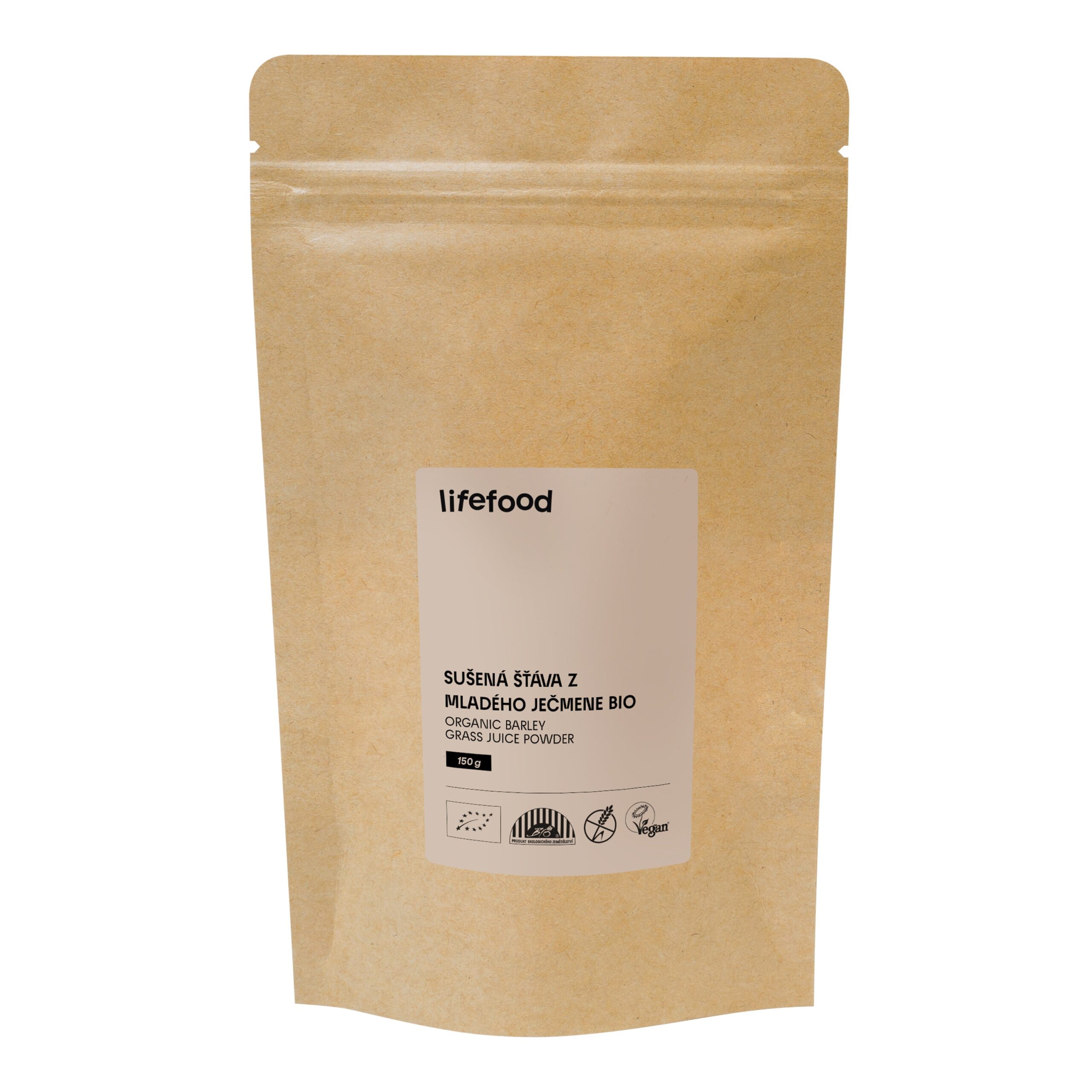 Ječmen mladý sušená šťáva 150 g BIO   LIFEFOOD