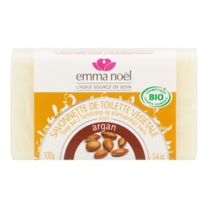 Mýdlo rostlinné argan 100 g BIO EMMA NOËL