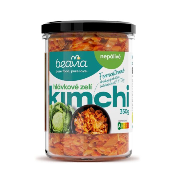 Kimchi s bílým hlávkovým zelím nepálivé 350 g   I LOVE HUMMUS/BEAVIA