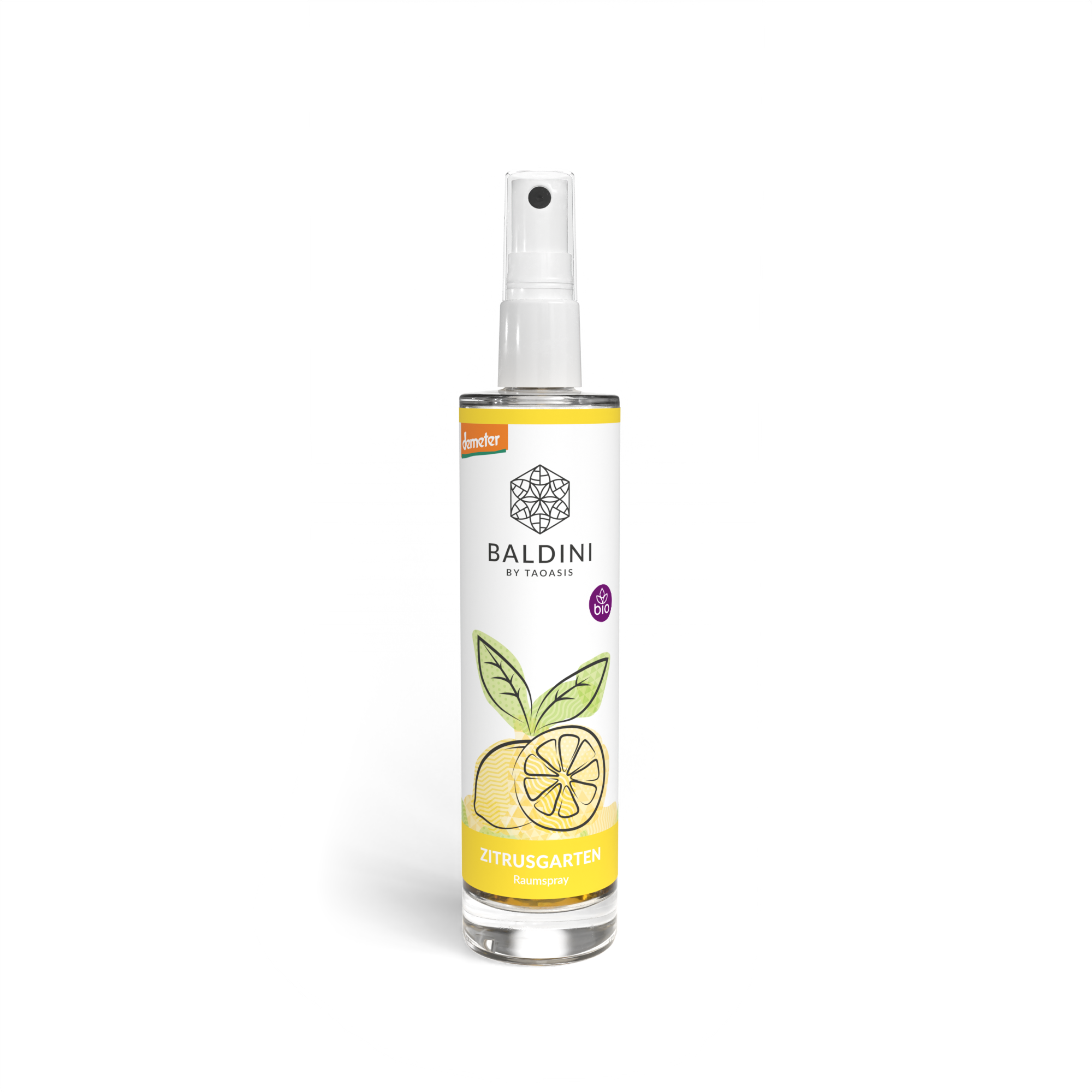 TAOASIS Baldini Osvěžovač vzduchu Citrus Garden BIO (50 ml) - osvěžující, rozjasňující a energizující