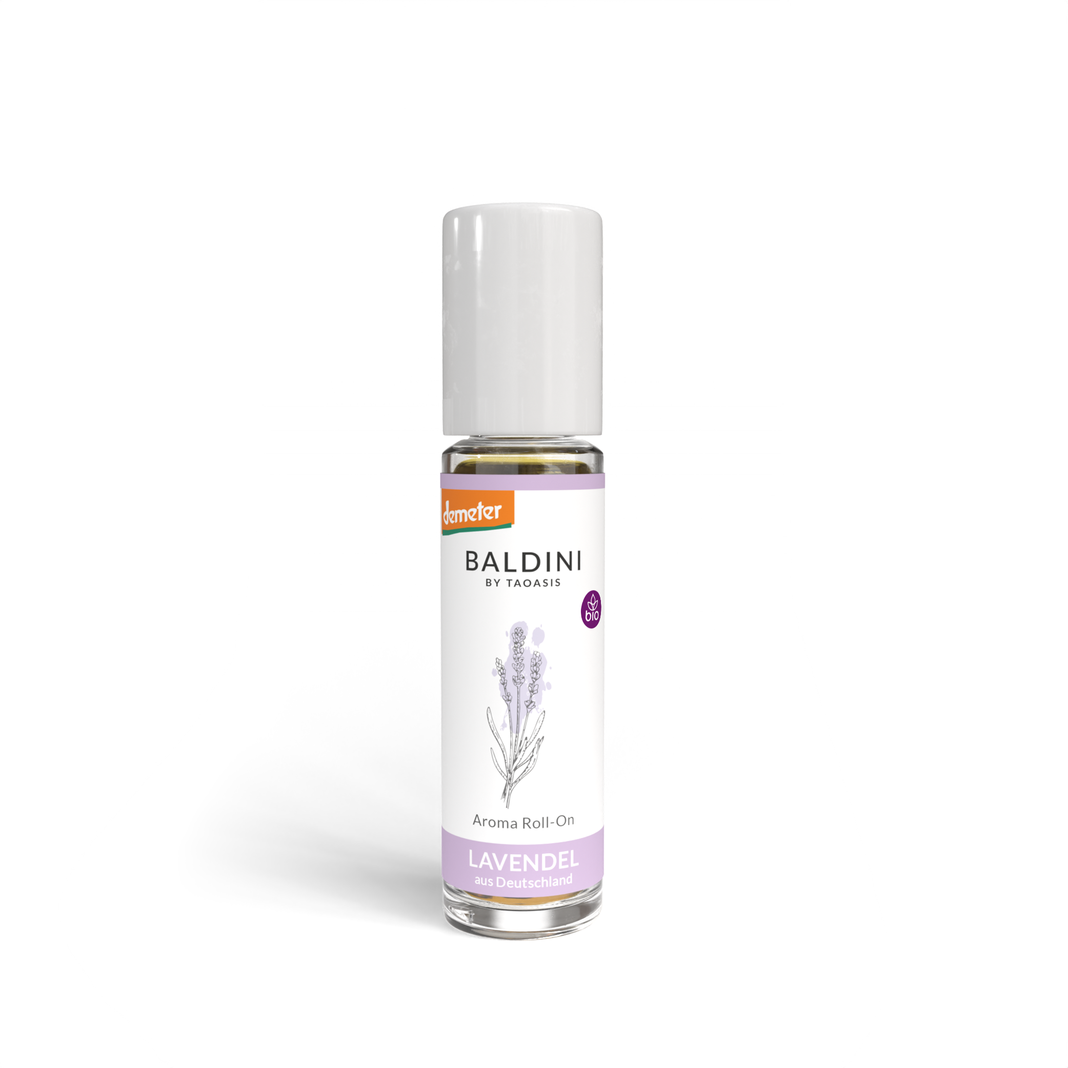 TAOASIS Baldini Aroma roll-on Levandule BIO (10 ml) - relaxační, uklidňující