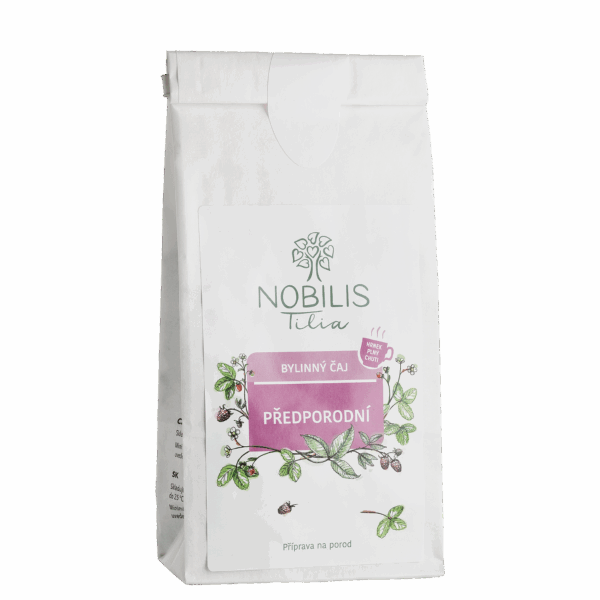 Nobilis Tilia Čaj předporodní (50 g) - uvolní mysl a podpoří děložní stahy
