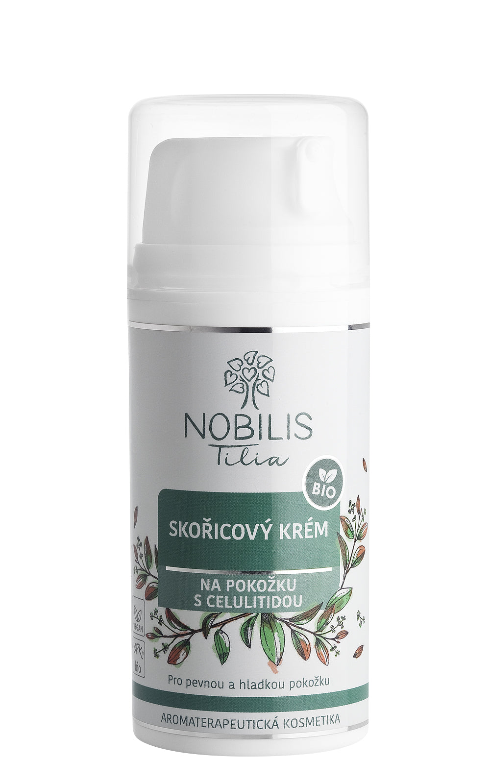 Nobilis Tilia Skořicový krém na pokožku s celulitidou (100 ml) - vypíná a vyhlazuje