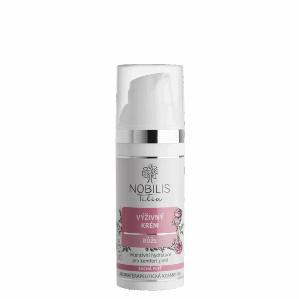 Nobilis Tilia Výživný krém Růže (50 ml) - pro suchou a zralou pleť