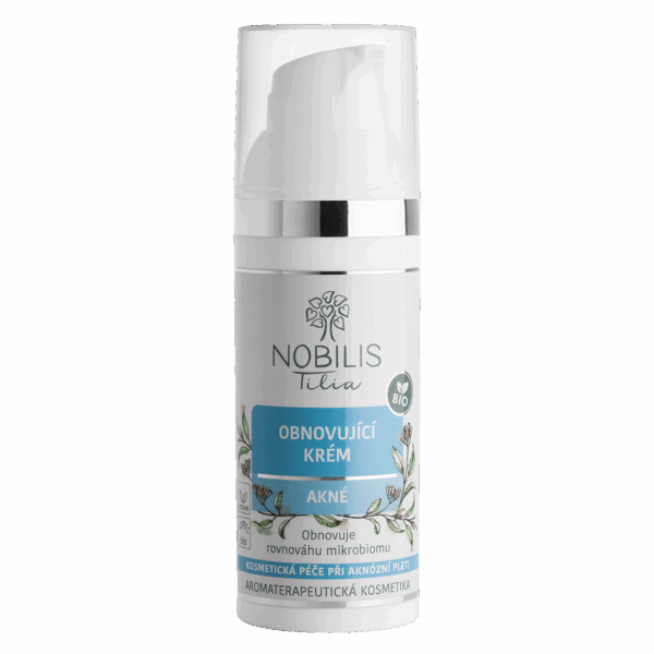 Nobilis Tilia Obnovující krém Akné (50 ml) - hydratace pro problematickou pleť
